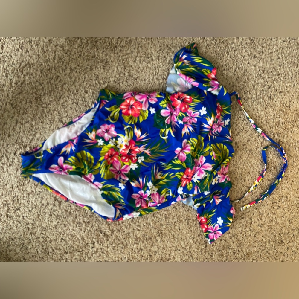 Halter/ Strapless Bathing Suit